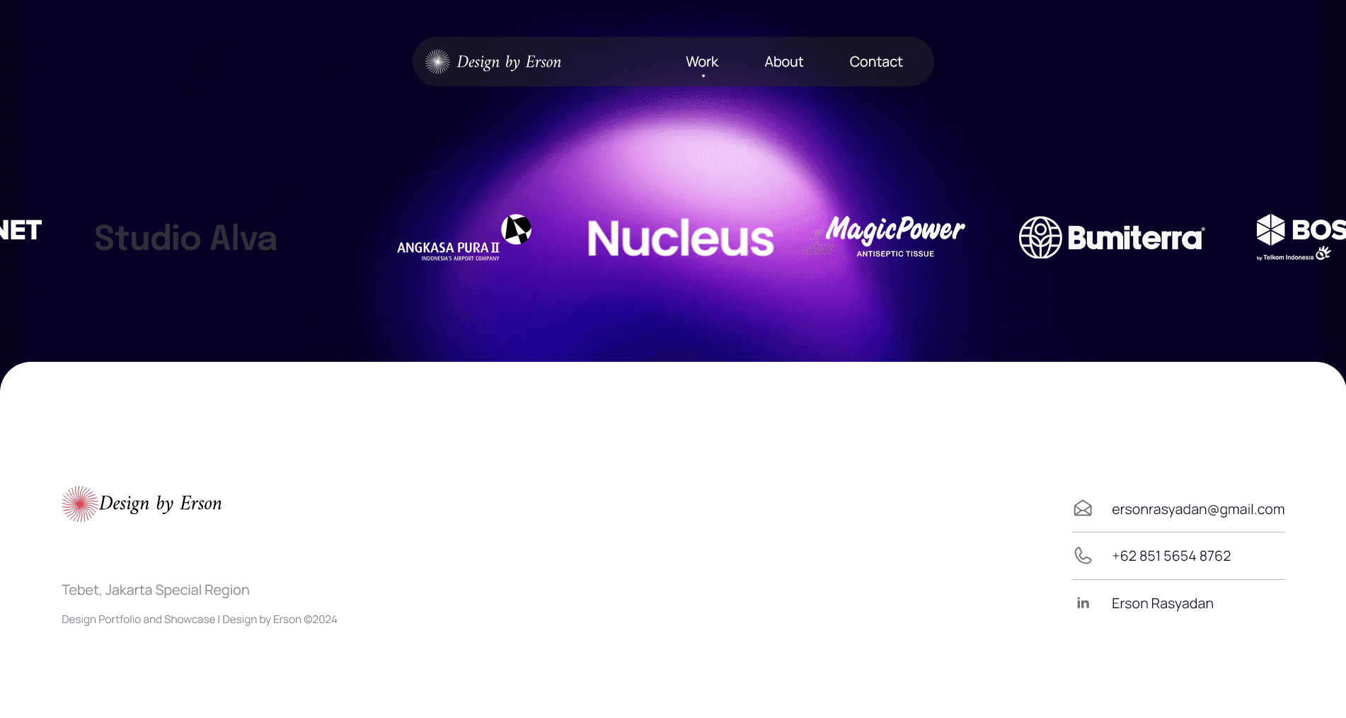 Design by Erson Ui Footer