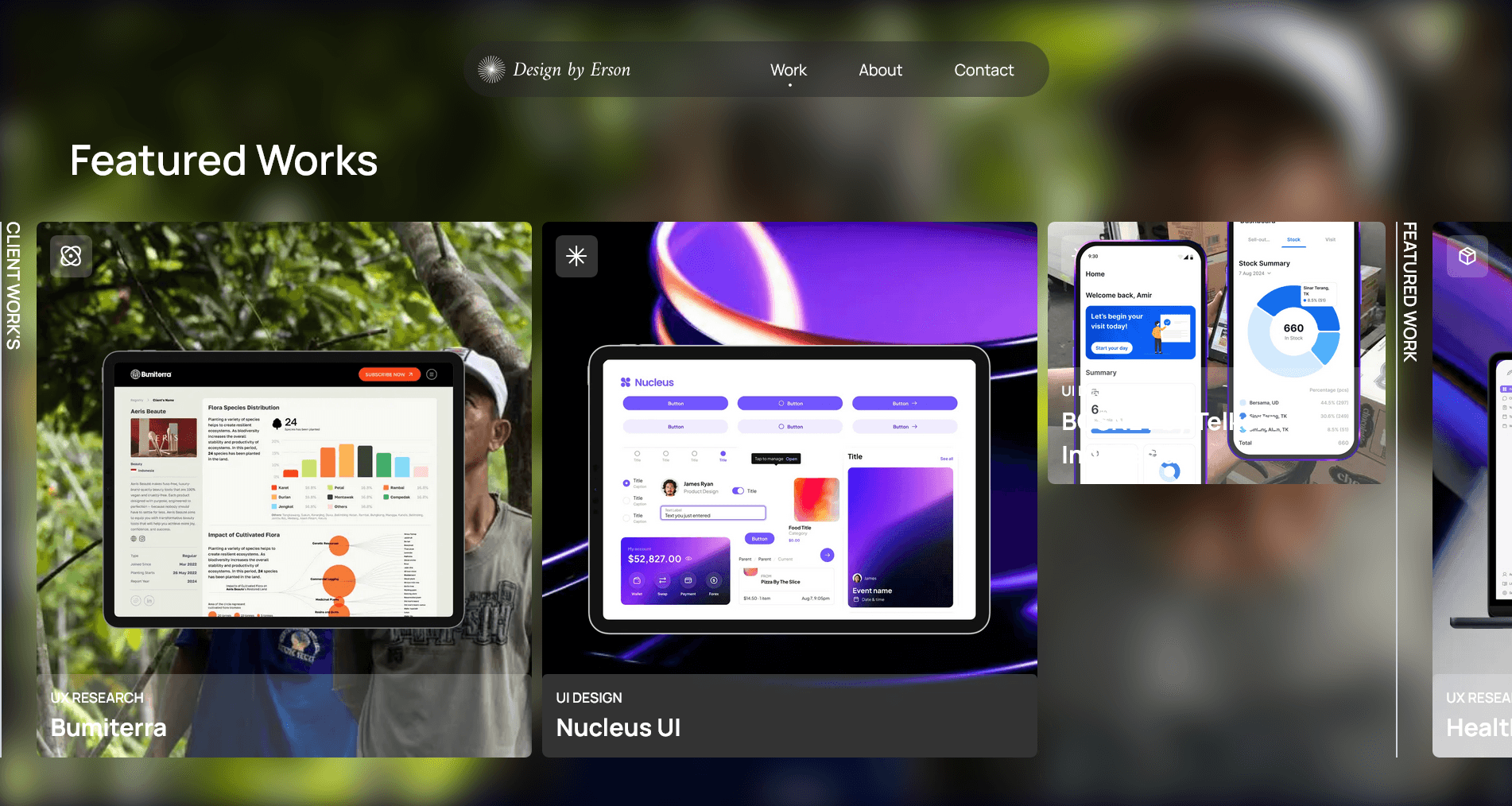 Design by Erson Ui Project List